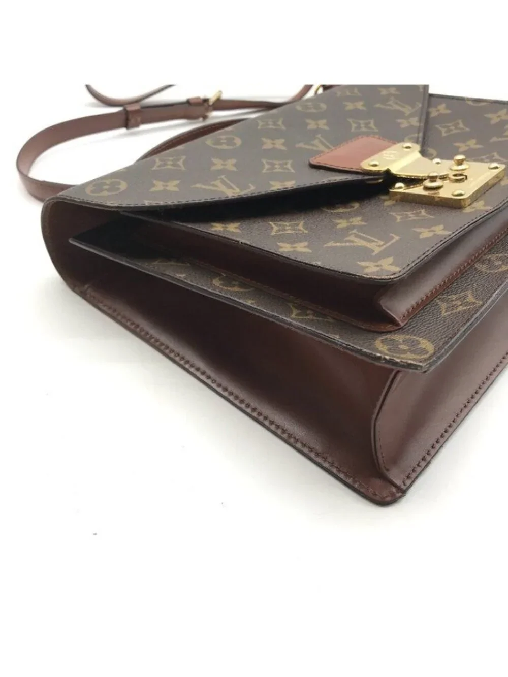 Louis Vuitton Monogram Monceau Business 2-Way Bag Leather
